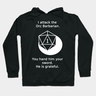 Dungeons and Fail - Critical Failure Attack Hoodie